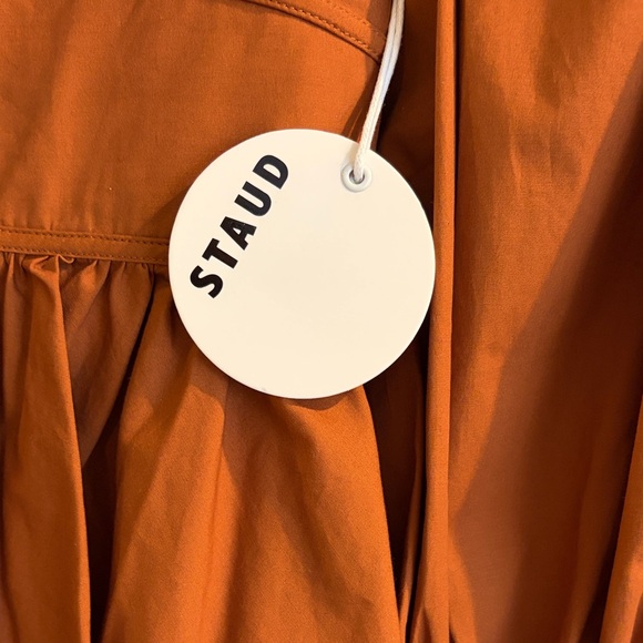 STAUD Luna Top   Peplum V-Neck Blouse - Women - Picture 2 of 9